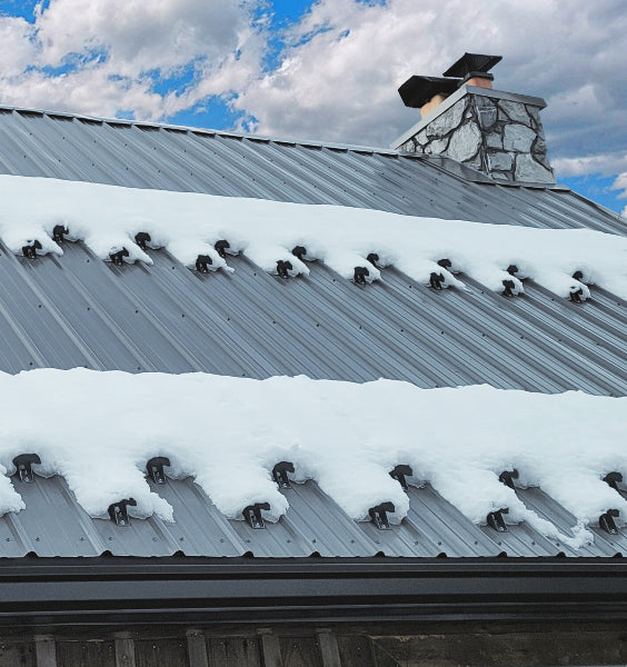 Metal Snow Guards for Metal Roofs