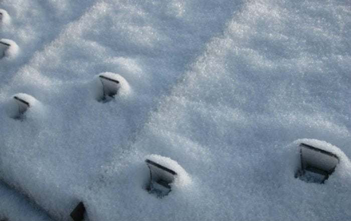 EcoJax PSS Snow Guards Mounted on Roof