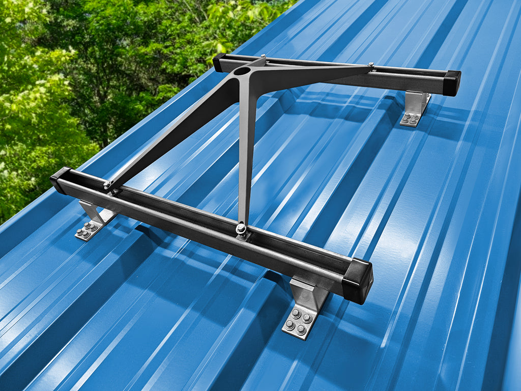 SataMount MRM Satellite Mount for Screw Down Metal Roofs – Starlink Compatible (Canada)
