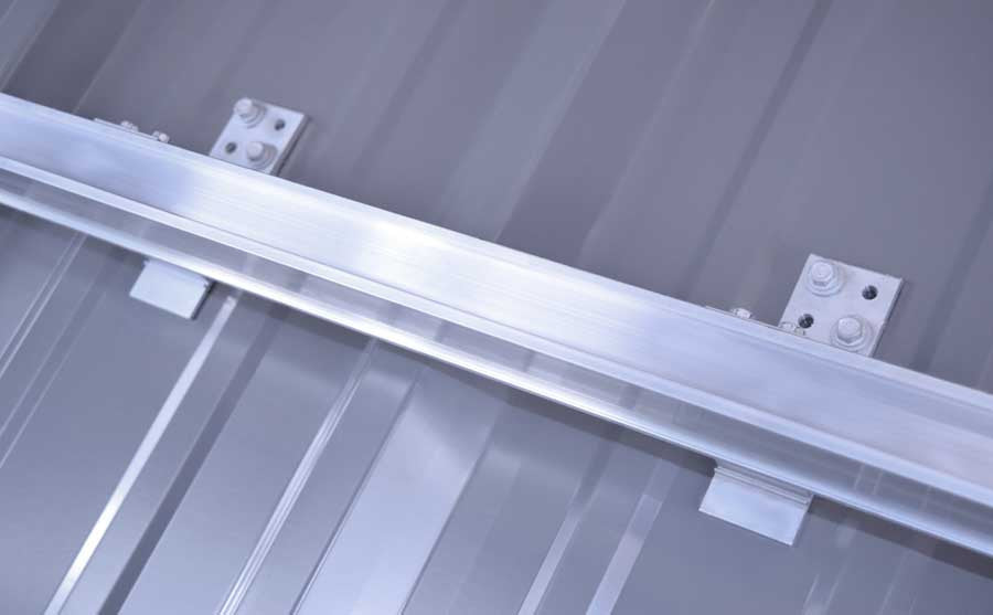 Screw Down ColorBar With ColorBracket Top View