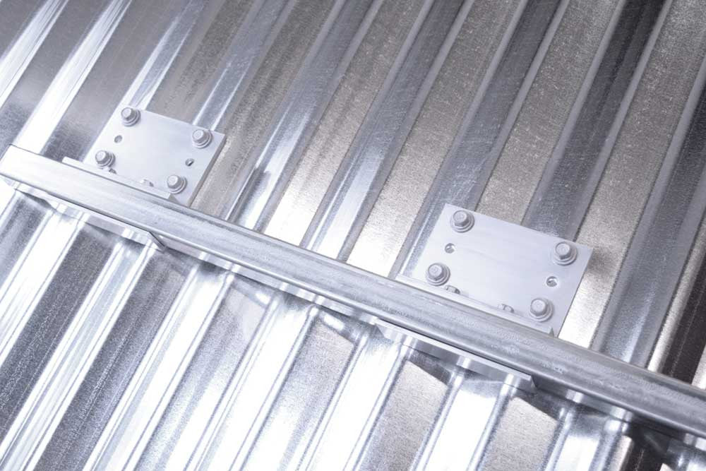 SnoBar Mounted with 2.67 Bracket Top View