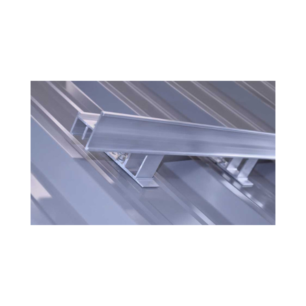 Screw Down ColorBar Snow Retention System for Metal Roofs – Heavy-Duty Aluminum Snow Bar