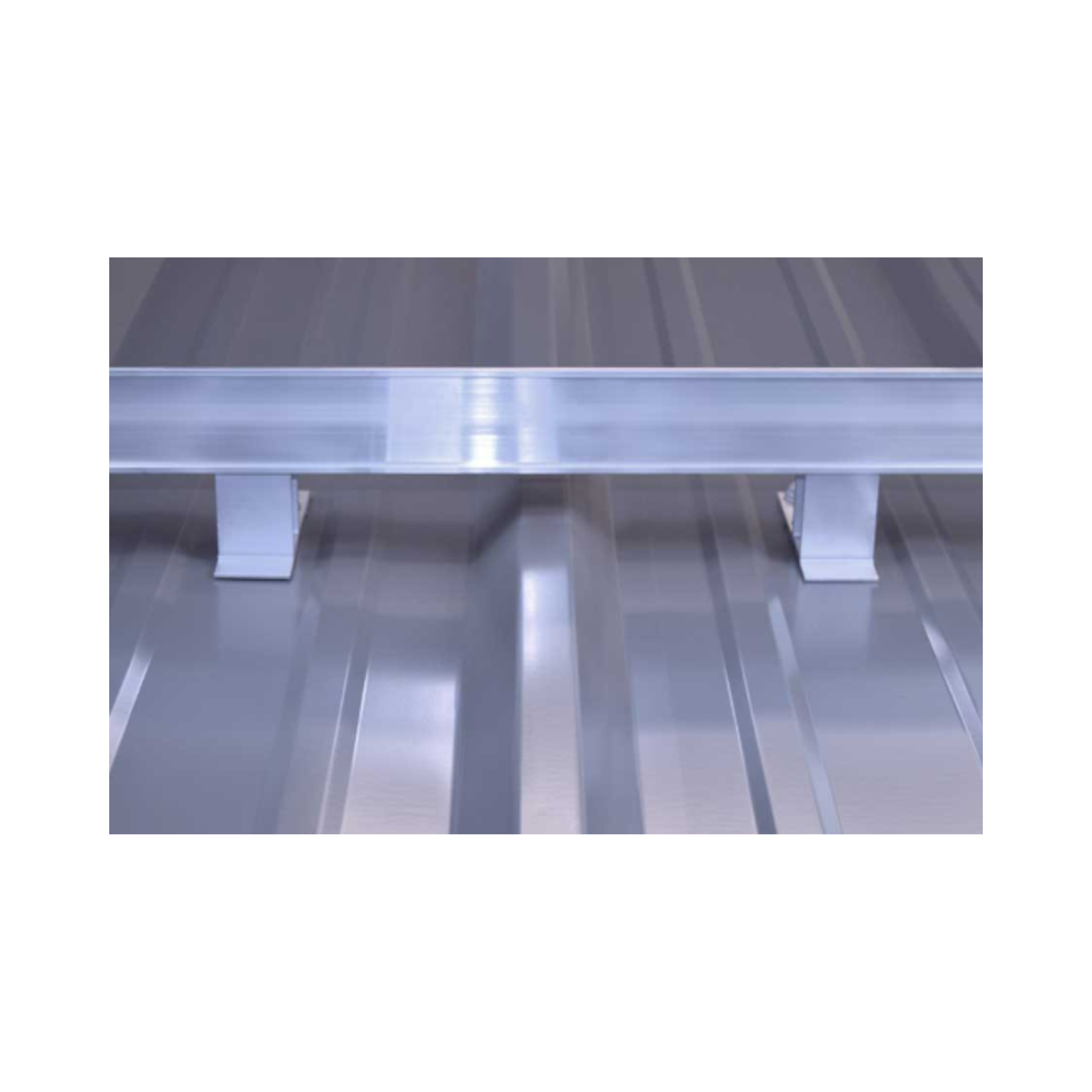 Screw Down ColorBar Snow Retention System for Metal Roofs – Heavy-Duty Aluminum Snow Bar