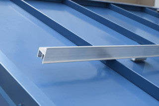 ColorBar Standing Seam Snow Rail Canada | Aluminum Snow Bar