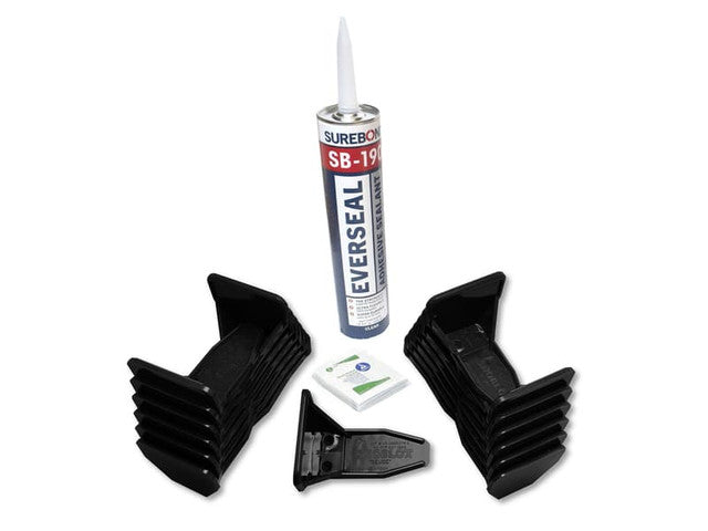 Black Deuce glue down kit with wipes
