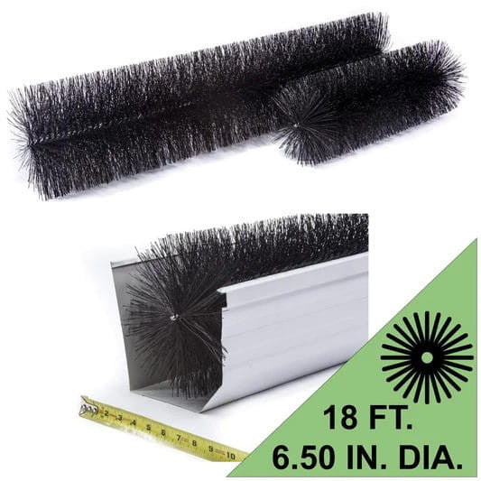 7 inch commercial GutterBrush gutter guard