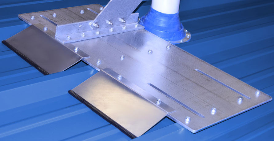 SD VentSaver plate shown with optional VentSaver EZ mounted (VentSaver sold separately)