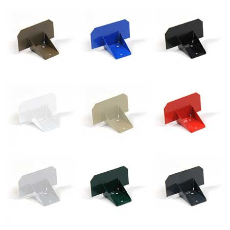 Powder-Coated Metal SnowCatcher™ Snow Guards – Colours (Sold Per Guard · 100 Minimum)