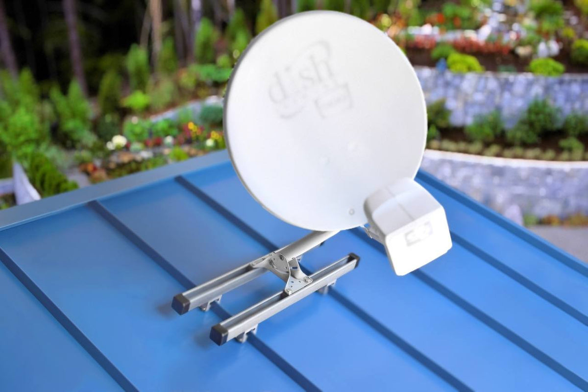 Satellite Dish Standing Seam Mount