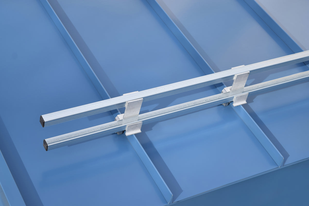 SnoBar® Double Bar Snow Rail | Standing Seam Metal Roofs Canada ...