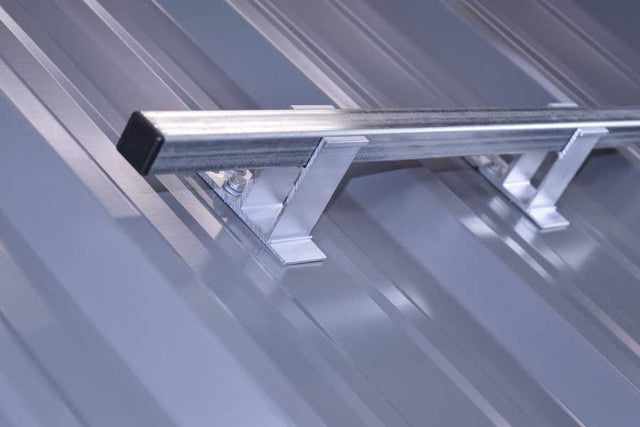 Snow Guard Railing SnoBar® Screw-Down Snow Rail Kit (6 ft) – Galvanized GatorShield ...