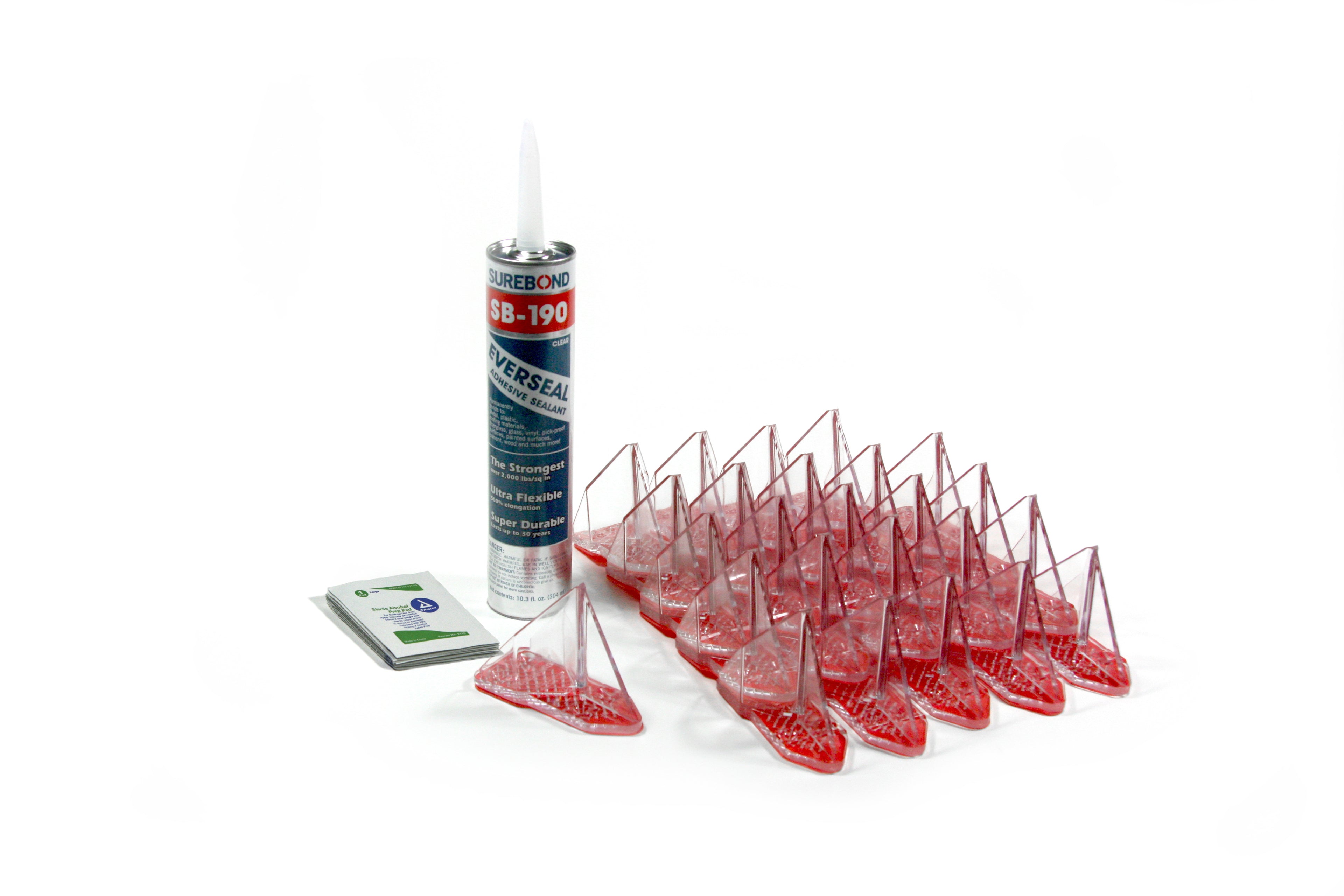 3m Snowbreaker with SB190 adhesive. Peel and stick snow guard for metal roof.